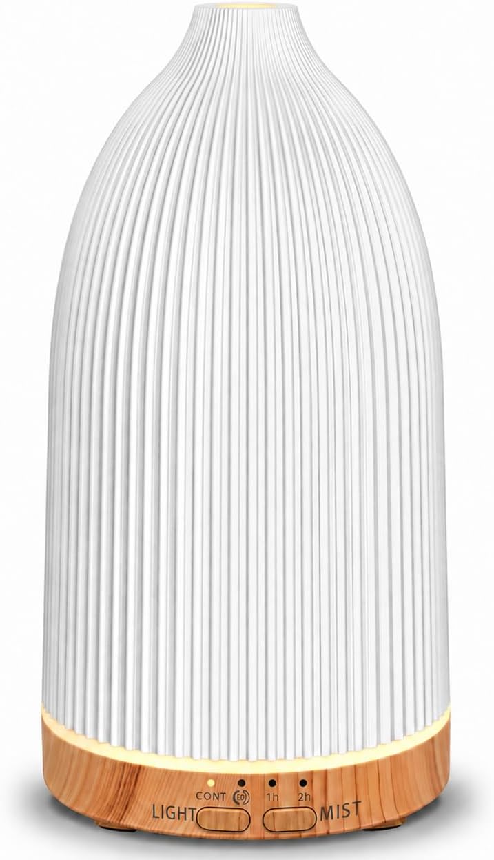 URPOWER 150ML Essential Oil Diffuser Compact Ultrasonic Aroma Diffuser
